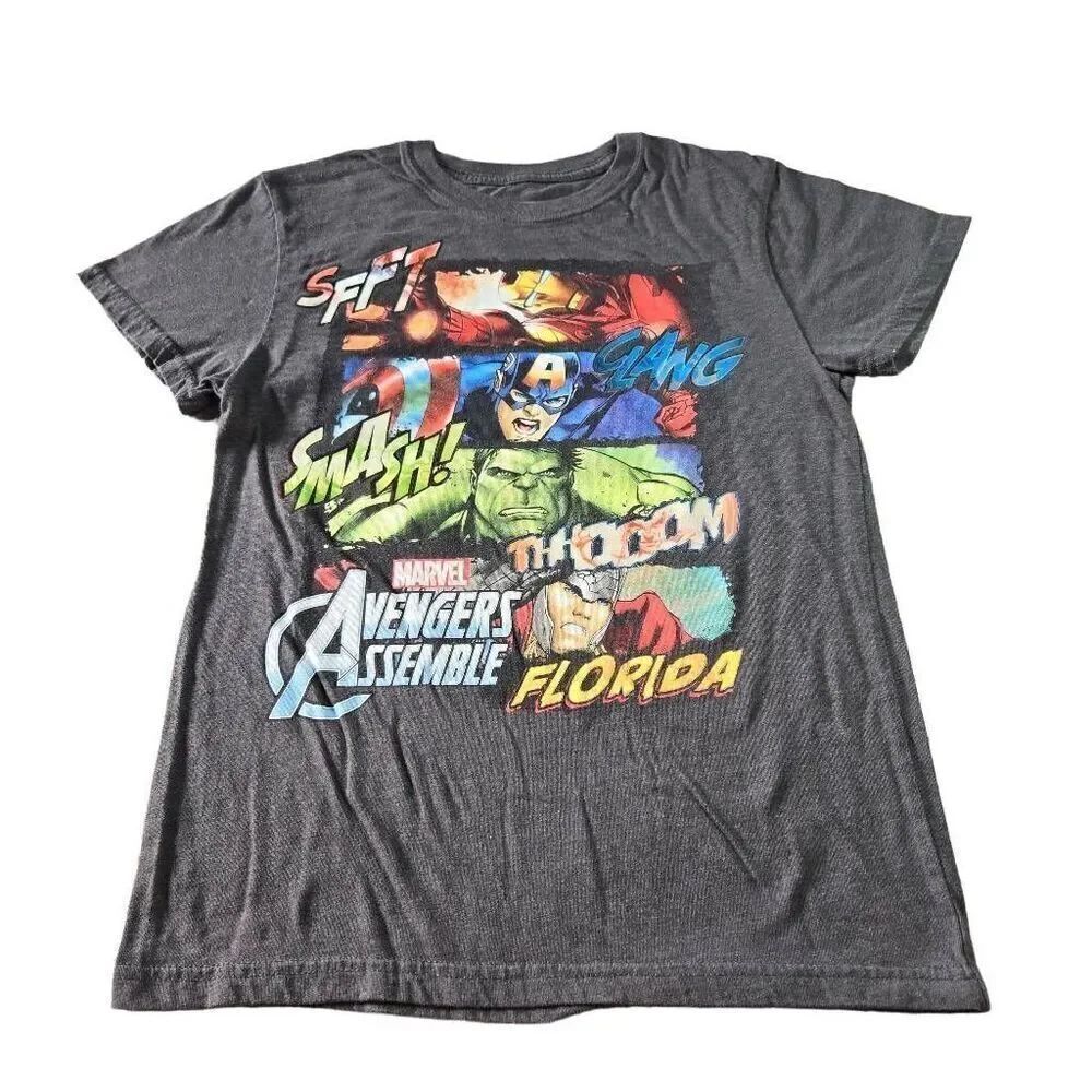 Marvel Avengers Boys shirt L10/12